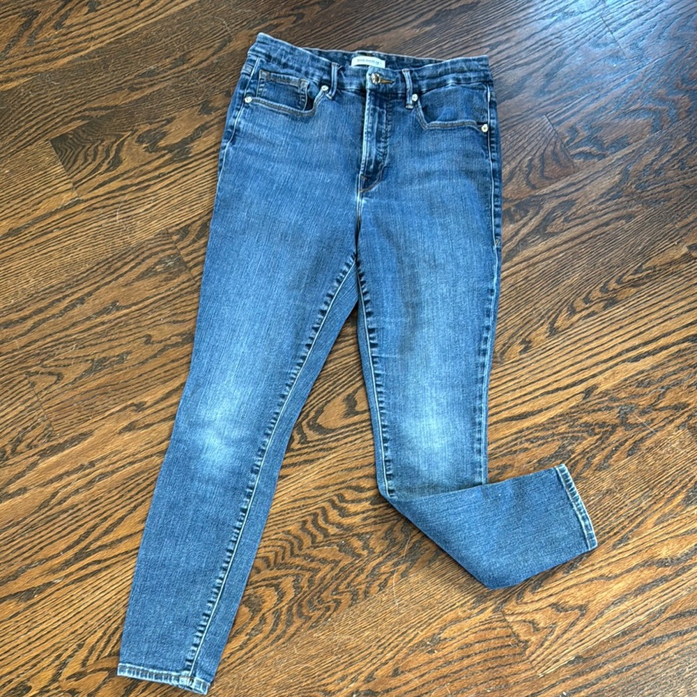 Good American Blue Skinny Jeans Versatile Denim